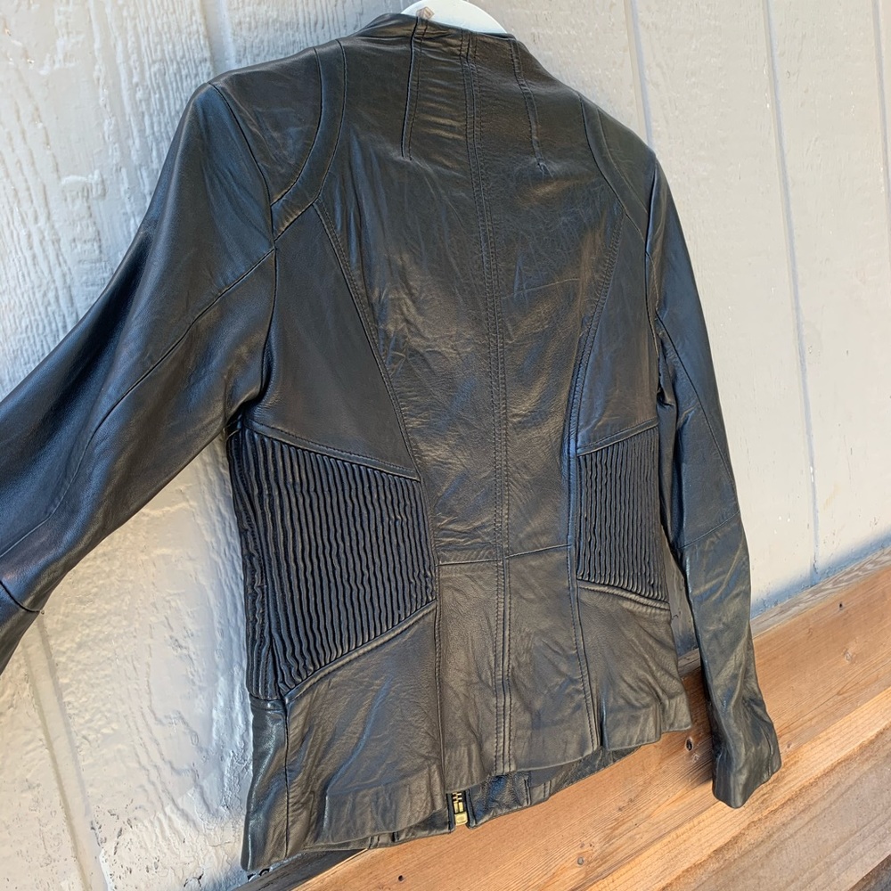 Via Spiga vintage genuine lamb leather jacket - Picture 14 of 16